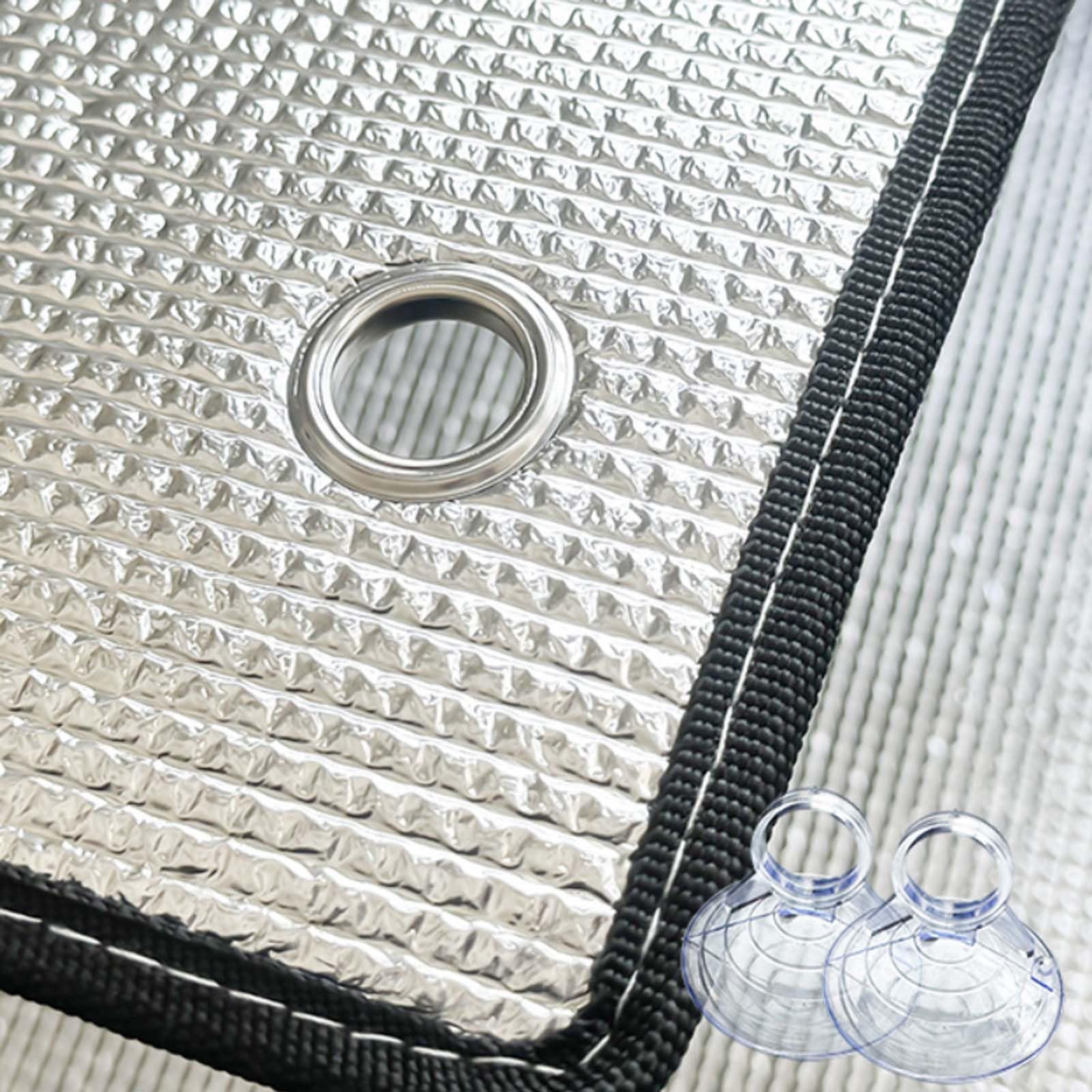Feuille d'isolation en aluminium pour fenêtre occultante et protection de l'intimité