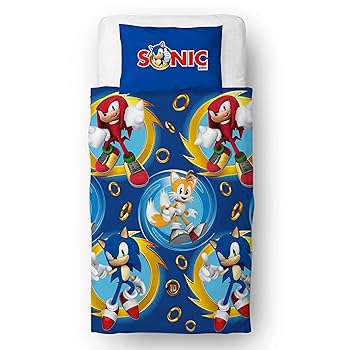 Character World Sonic The Hedgehog Official Single Duvet Cover