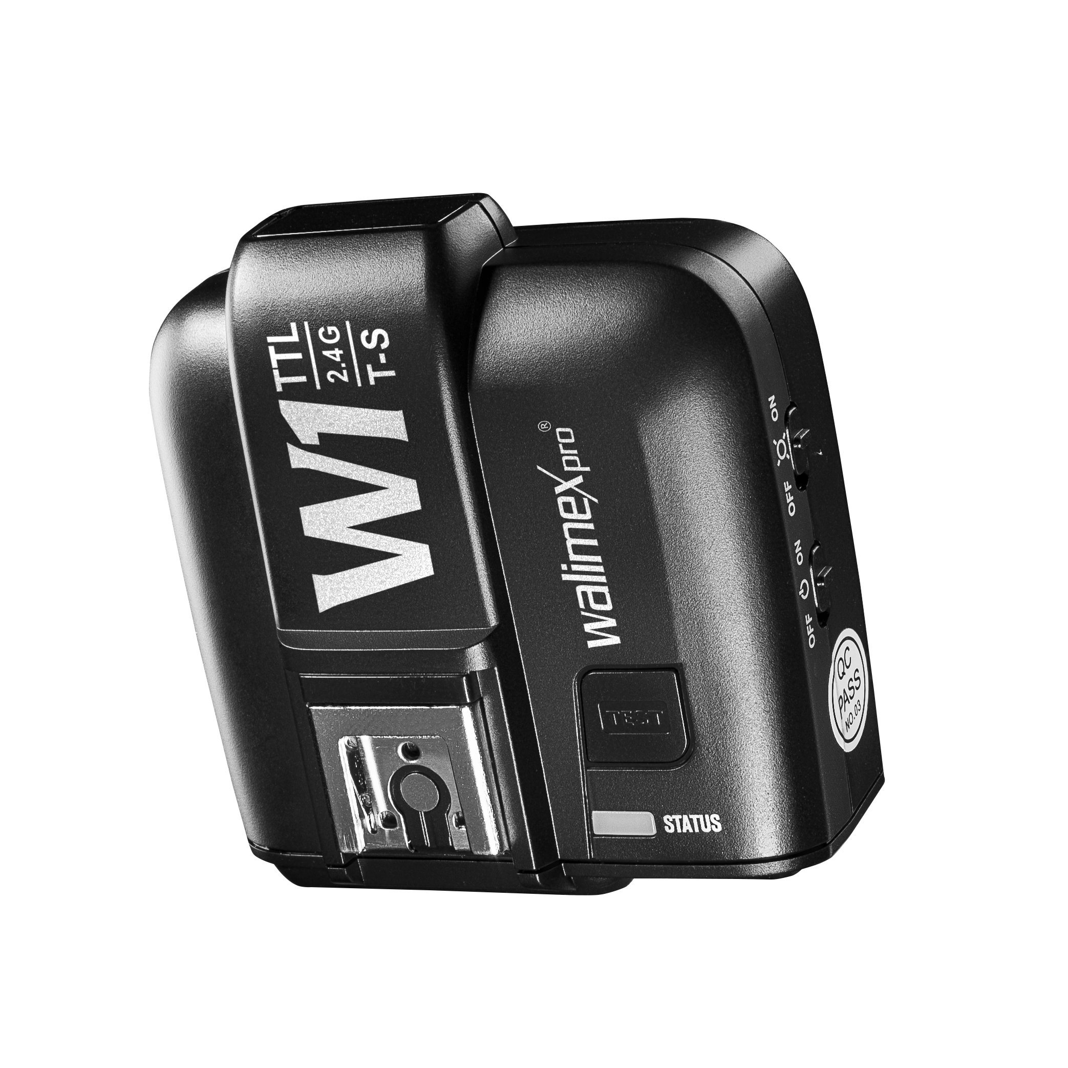 Walimex pro Funkauslöser W1 TTL T-S für Sony Kamera, Funk Fernbedienung und Funk Auslöser für Flash2Go 600 TTL, Light Shooter 360 TTL, Transmitter