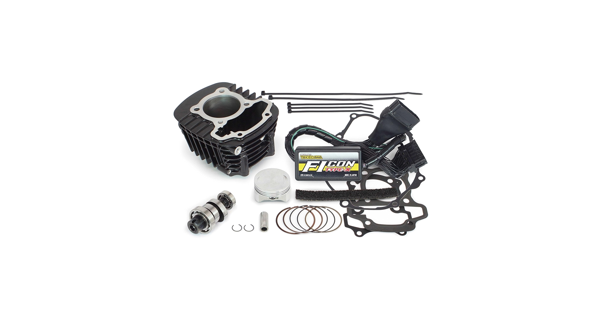 SP武川ハイパーSステージボアアップキット125ccスーパーカブJA10用　中古 Amazon | スペシャルパーツ武川 Sステージ ボアアップキット