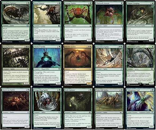 Miniatura 3 de Commander Spider Deck - Golgari Black Green - EDH - Shelob - Lord of the Rings LOTR - 100 cartas - Magic The Gathering Deck - Muy fuerte