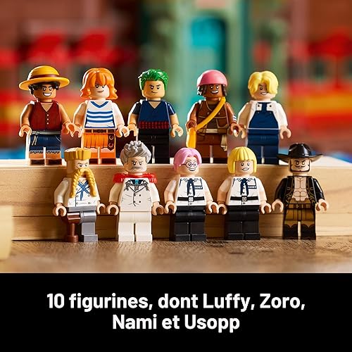 Lego One Piece Restaurant Baratié, le restaurant flottant - 75640 Lego 2025 (avec carrelage imprimé) - 6