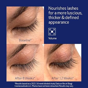 Obagi Nu-Cil Eyelash Enhancing Serum Nourishing Lash Serum with Biotin for Thicker & More Defined-Looking Lashes