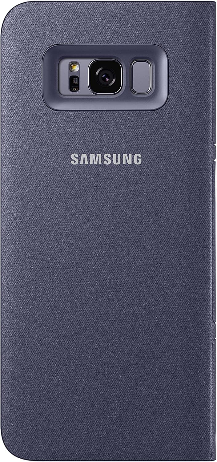 Samsung EF-NG955PVEGWW - Original Coque Étui LED View pour Galaxy S8+ (S8 Plus), Violet