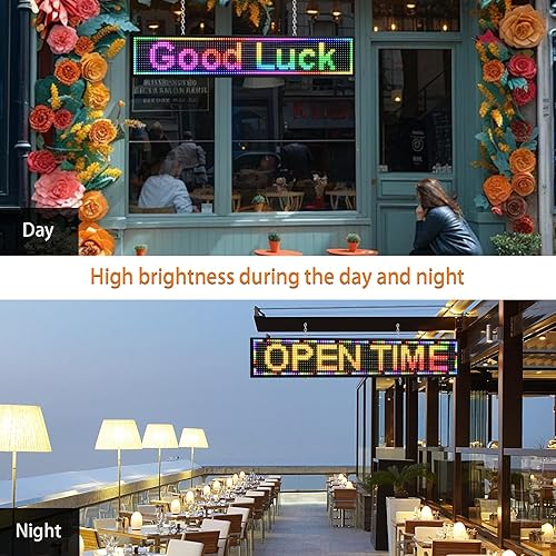 Miniatura 2 de Letrero LED P10 con desplazamiento de texto para exteriores