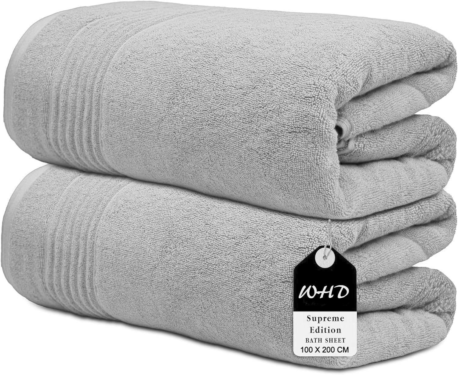 Wholesale Trade Dealz Lot De 2 Draps De Bain Super Jumbo (100