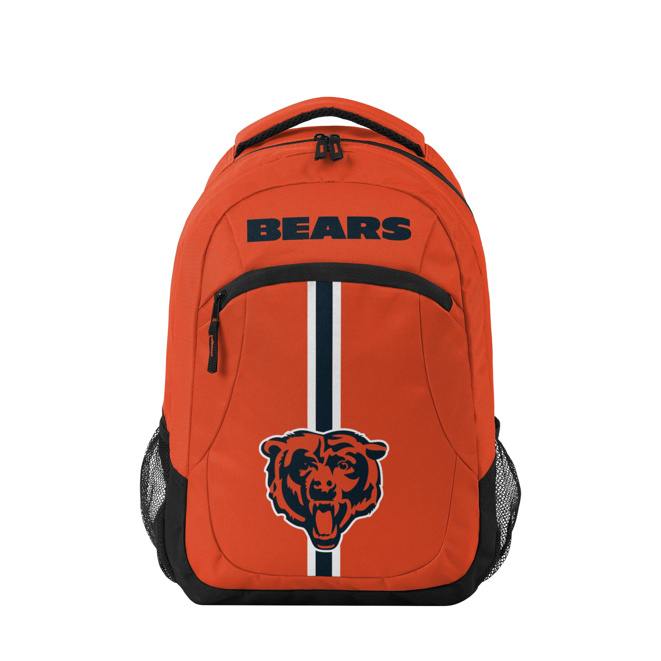 FOCO Chicago Bears NFL Alternate Color Action Backpack - Orange