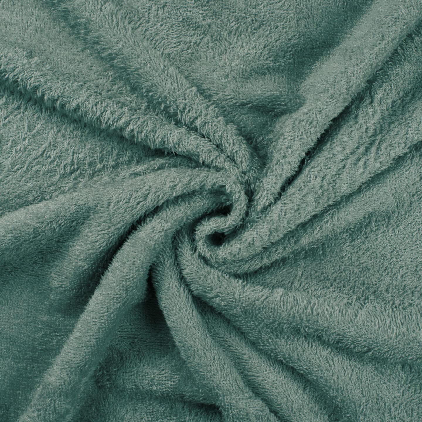 Crs Fur Fabrics Mint Soft Bamboo Terry Towelling Fabric Material - Dusty 1Mtr - 150Cm X 100Cm