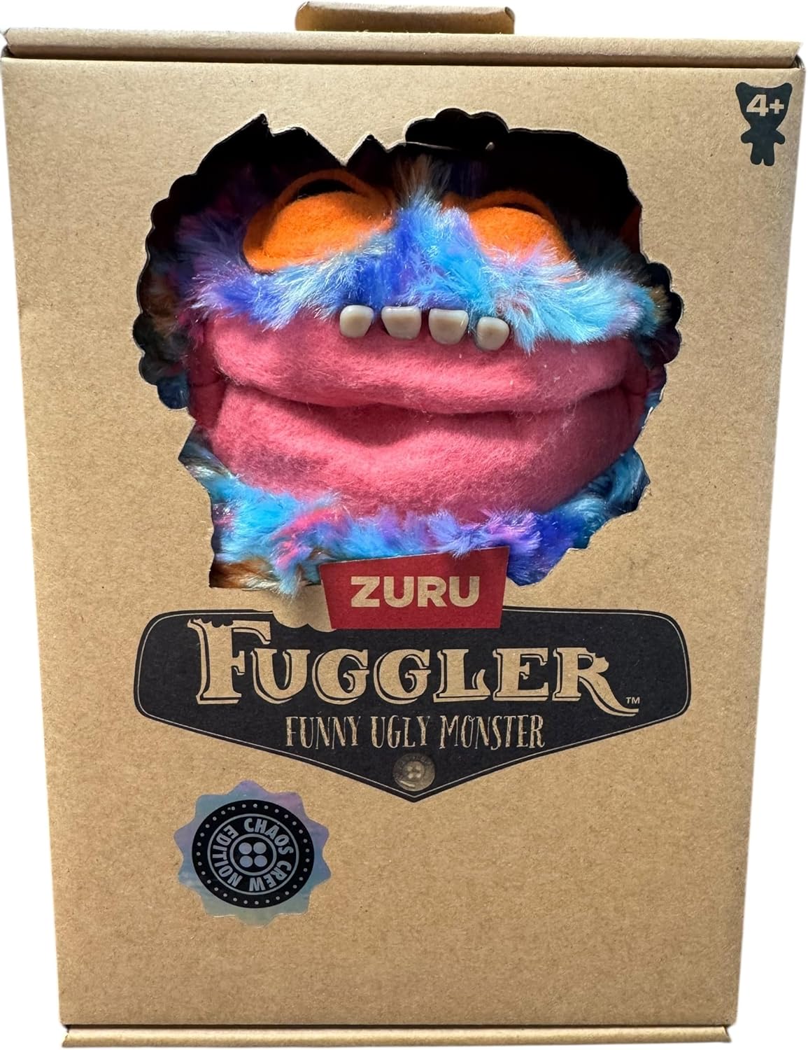 ZURU Fuggler Funny Ugly Monsters Chaos Crew 9" Plush Stuffed Animal (Grin Grin)
