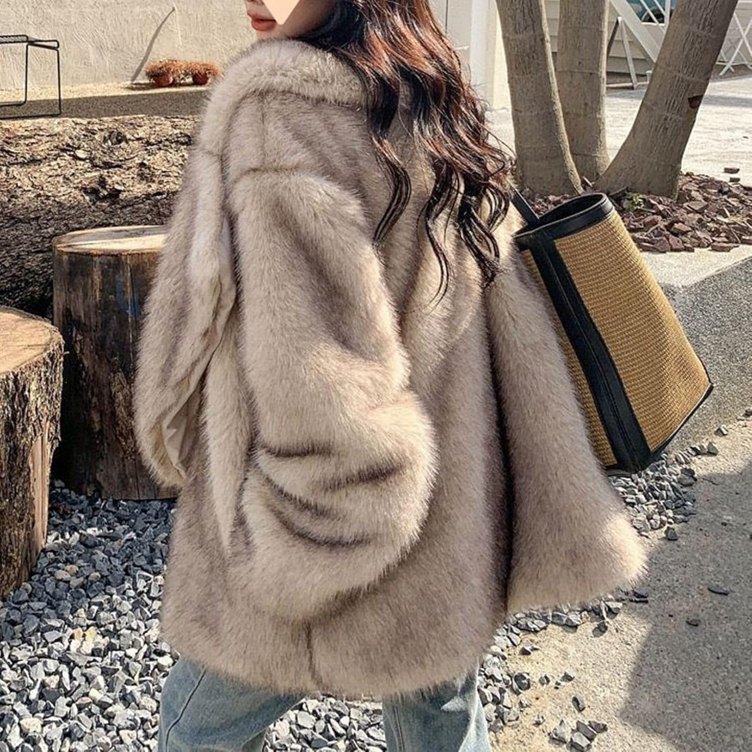 ファーボアCPOジャケット WE20WN11-L5011[品番：WG010077181]｜WEGO【WOMEN】（ウィゴー）のレディース ファッション通販｜SHOPLIST（ショップリスト） [WOOYOO] ボアジャケット レディース フェイクファージャケット アウター トグルボタン 折り襟 ポケット 長袖 きれいめ カ