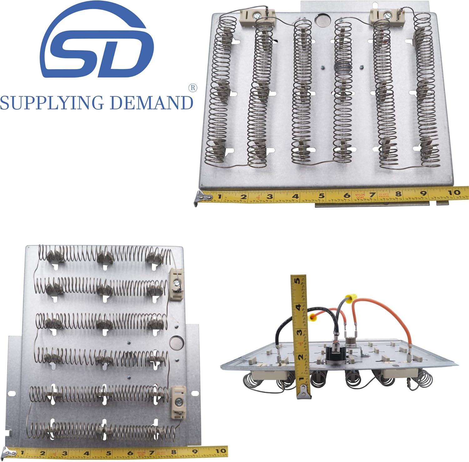 Supplying Demand 503978 1246369 Clothes Dryer Heating Element Assembly Replacement
