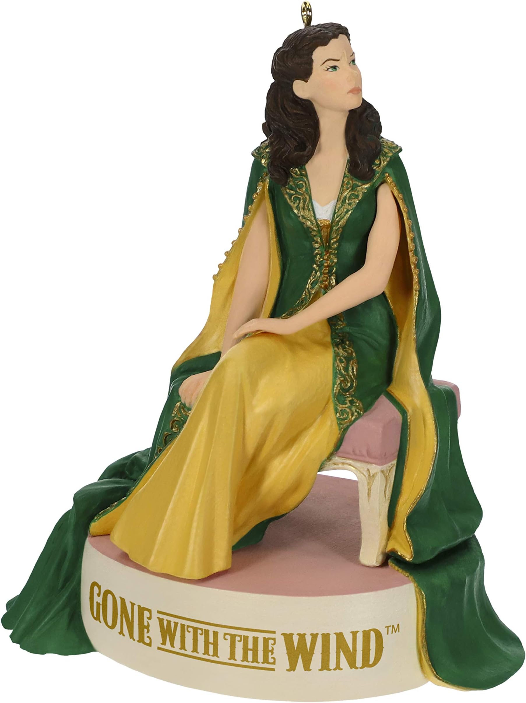 Hallmark Keepsake Christmas Ornament 2019 Year Dated Gone with The Wind One Door Closes Scarlett O'Hara with Sound,