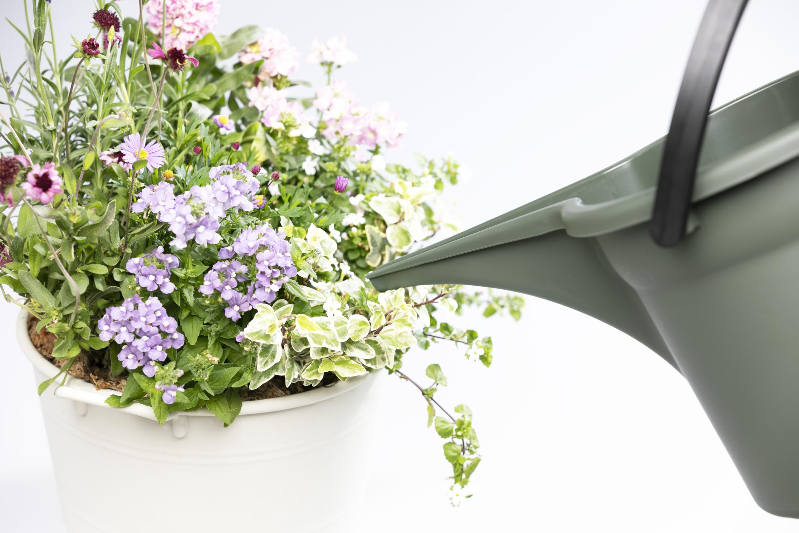 Amazon | 大和プラスチック バケツ・エンジョイ 5型 モスグリーン 容量