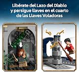LEGO Harry Potter Castillo de Hogwarts: Torre Central - Castillo de Juguete con Cuarto de Llaves Voladoras y Ajedrez Mágico - 12 Minifiguras - Regalo para Niñas y Niños de 10+ Años 76454 - 5
