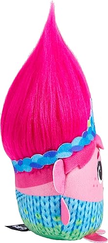 Miniatura 5 de Mattel DreamWorks Trolls Band Together Hairmony Mixers Queen Poppy - Juguete de peluche con sonido, muñeca suave de 6 pulgadas inspirada en la