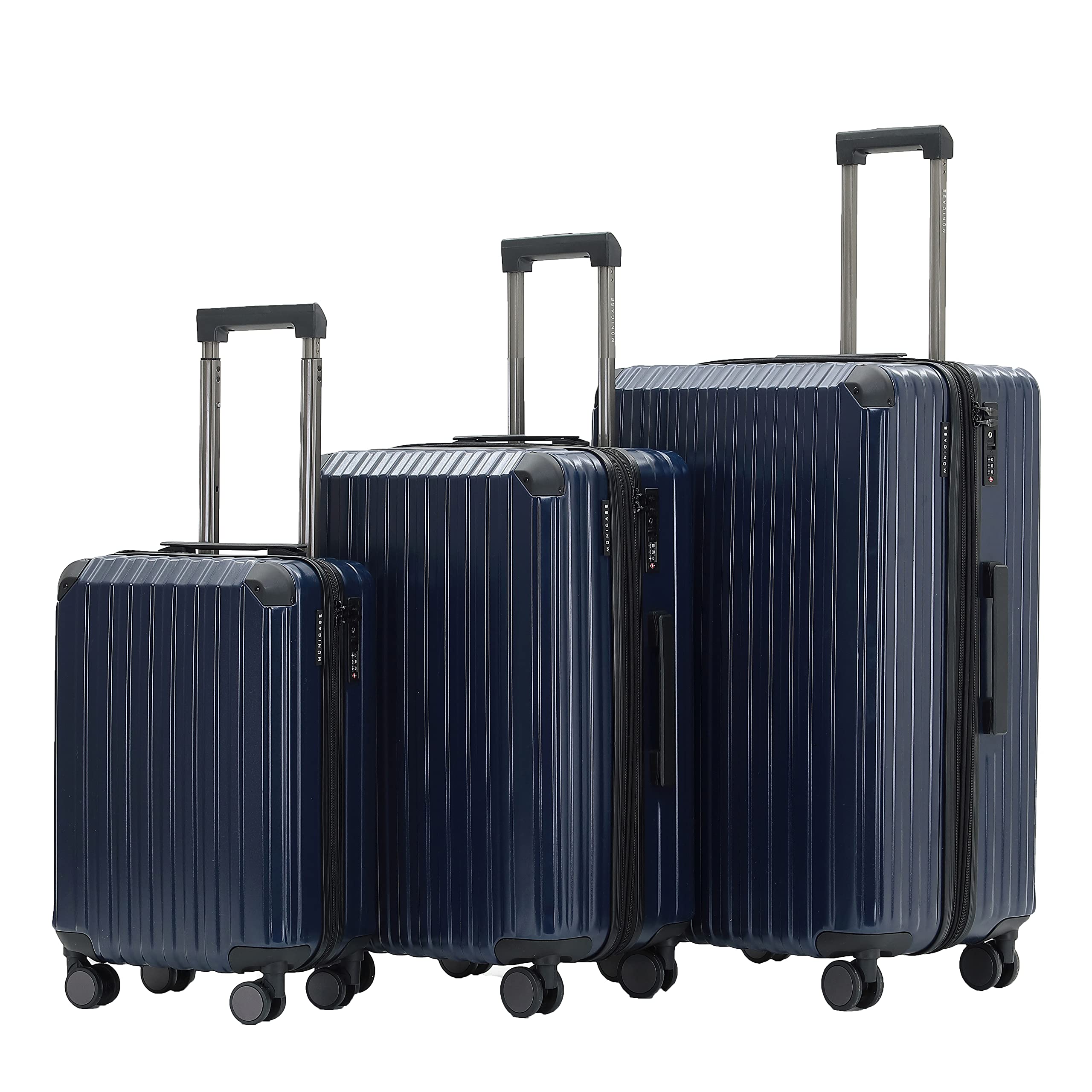 Münicase M816 TSA-Schloss Koffer Reisekoffer Trolley Kofferset Hardschale Boardcase