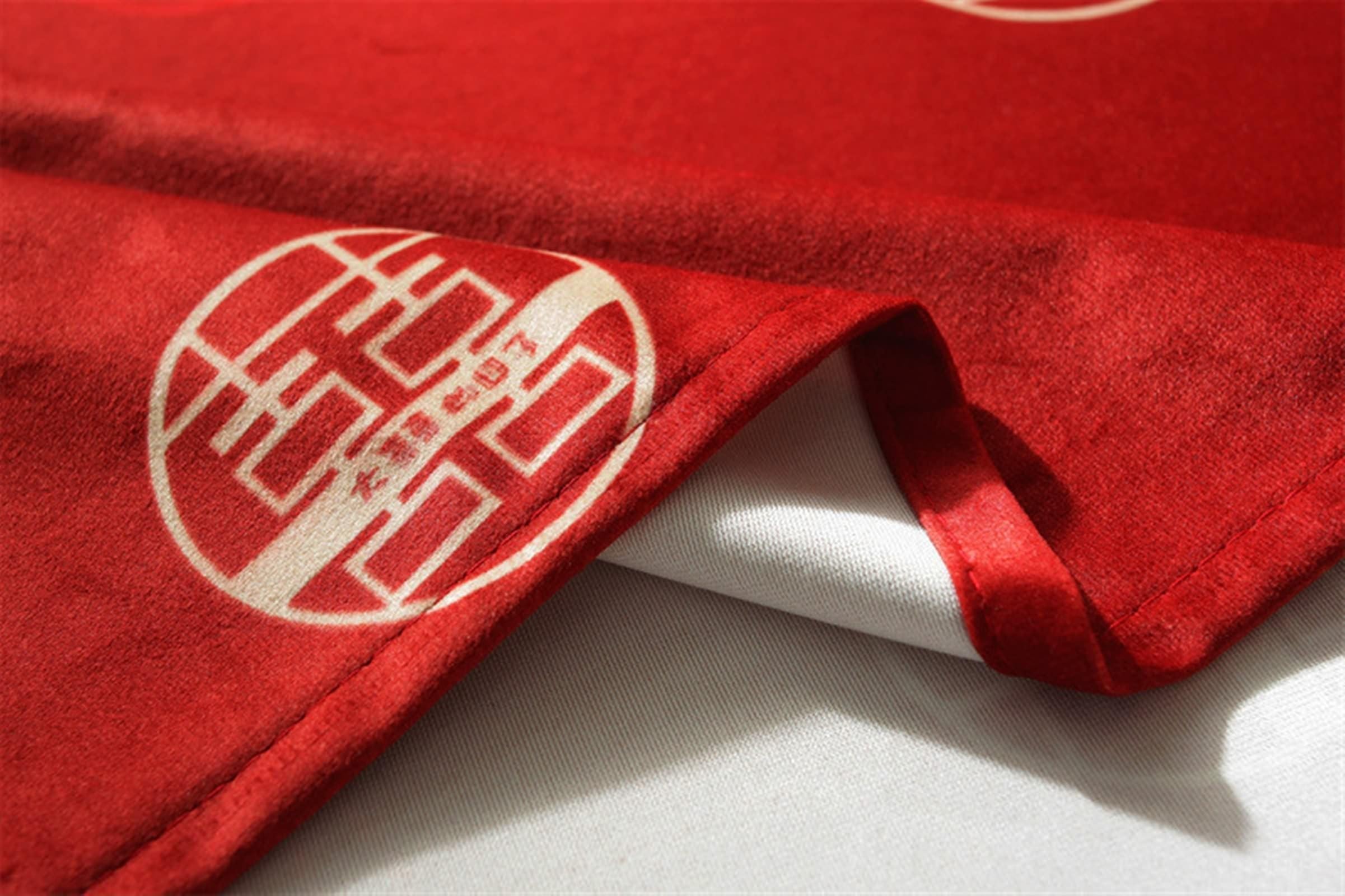 Tovaglia rossa in poliestere, decorazione per matrimoni, tovaglia quadrata, 140 x 140 cm, per soggiorno, sala da pranzo, balcone, giardino