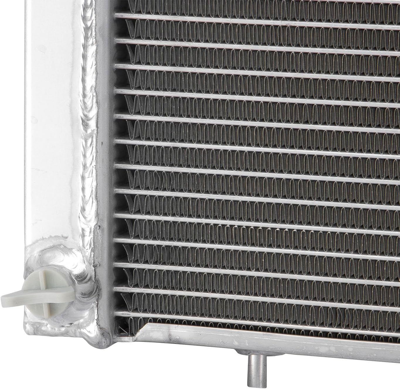 1 Row Aluminium Radiator For Polaris Ranger 800 900 EFI 4x4 1240527 2010 2011 2012 2013 12 3/4"W Core