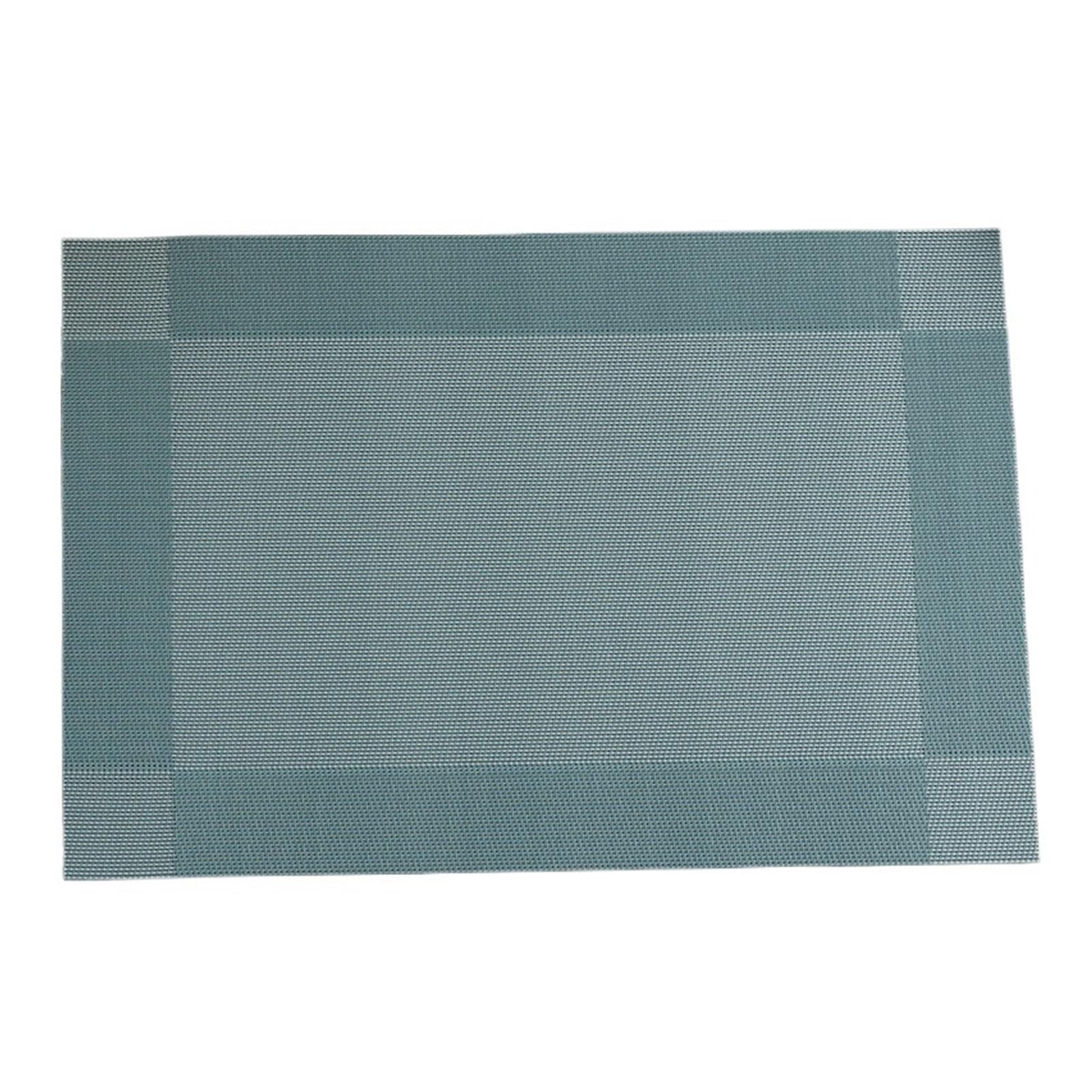 WZPTLKIBAD Weave Place Mats Washable Rectangle Table Pads