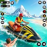 高速パワーボートレースアドベンチャー - ジェットスキースタントチャンピオンシップボートゲーム