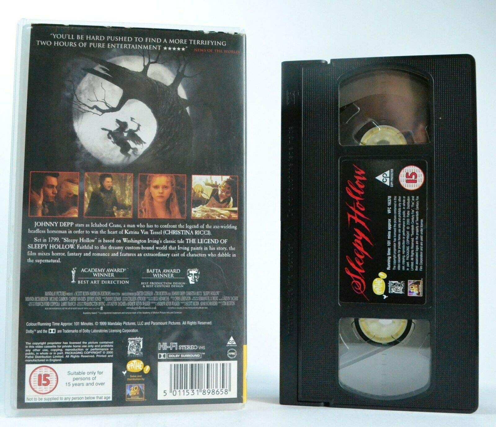 Sleepy Hollow [VHS] [Import allemand]
