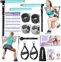 Paleclouds Pilates Rúd 3 Ellenállásgumival Otthoni Edzéshez Nőknek 1