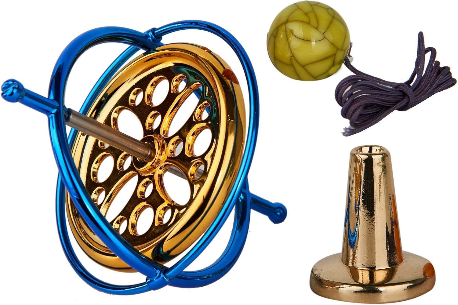 Joytech Precision Gyroscope Metal Anti-Gravity Spinning Top Balance Toy Educational Gift JA05-AG002