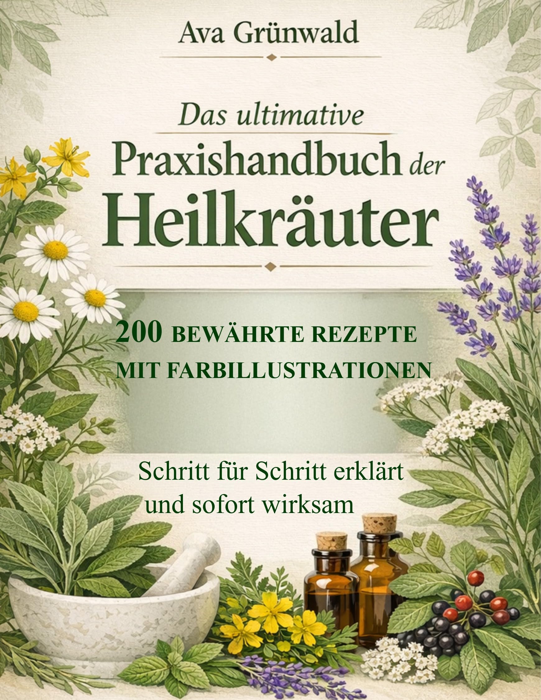 Das ultimative Praxishandbuch der Heilkräuter: 200 bewährte Rezepte, Farbillustrationen, wissenschaftlich fundierte Anwendungen und Sicherheitstipps – Schritt für Schritt erklärt und sofort wirksam.
