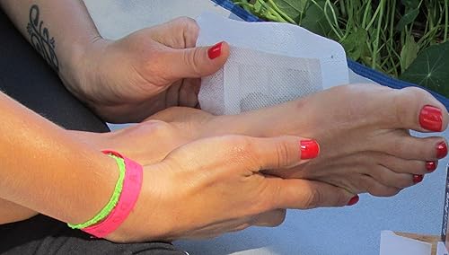 Miniatura 6 de BodyPure 2 parches de limpieza profunda para pies, almohadillas de reflexología a base de hierbas (paquete de 3/suministro para 30 días y prueba