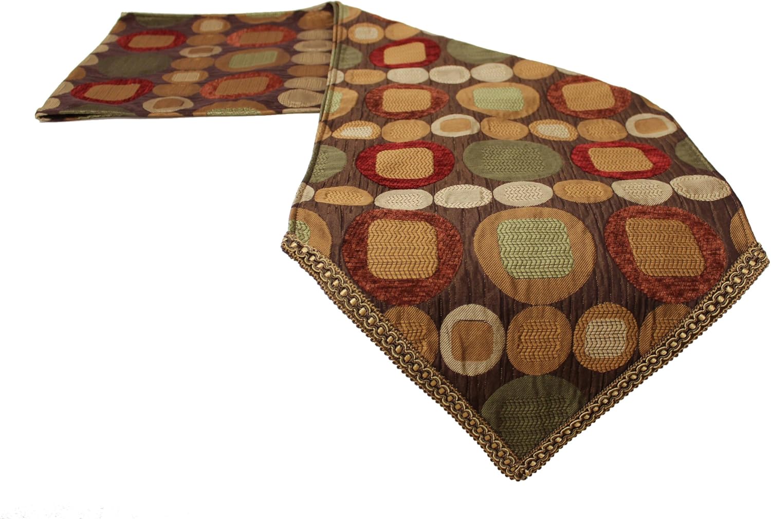 Sherry Kline Metro Spice Table Runner, 13" x 90", Brown