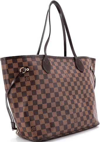 Pre-Loved Neverfull Tote Damier GM, Brown