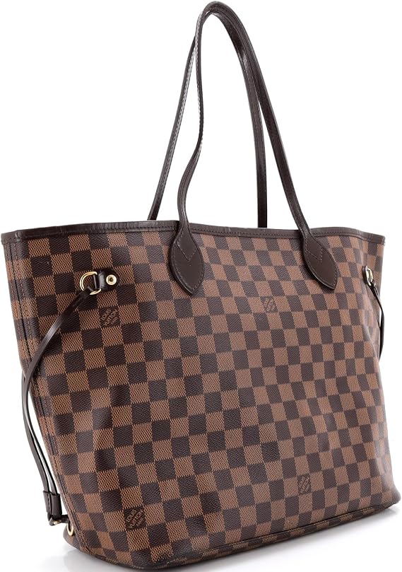 Pre-Loved Neverfull Tote Damier GM, Brown