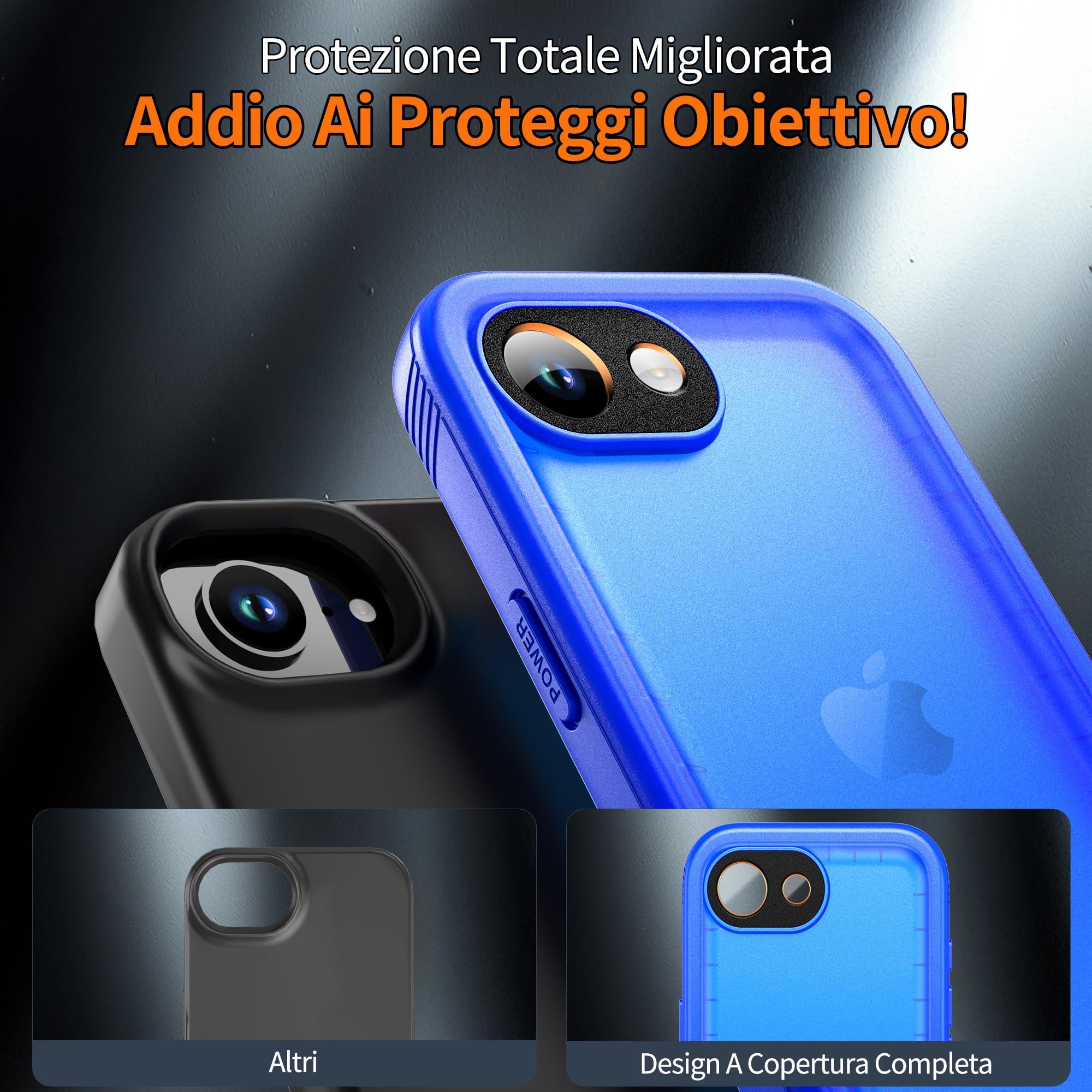 Spigen Cover per iPhone 16e, Liquid Crystal agFit, Copatibile con