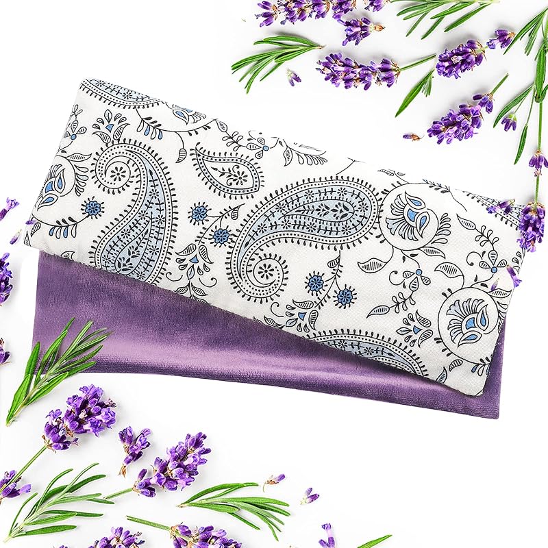 Almofada para os olhos Hihealer com lavanda e peso, modelo EP-1