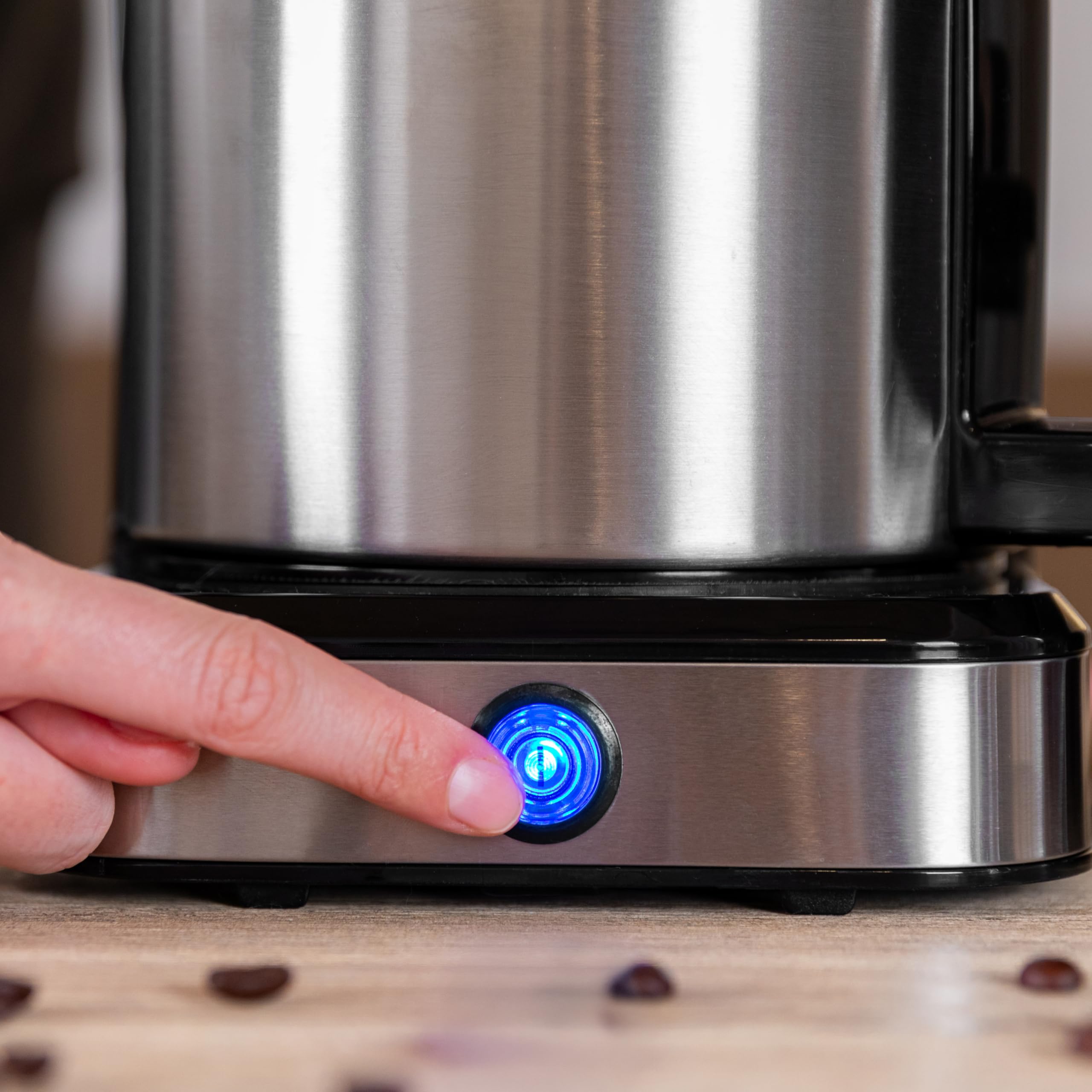 Cecotec Cafetera de Goteo Coffee 66 Drop & Thermo, Potencia 950 W, 1,2 L, 10 Tazas, Tecnología ExtremeAroma, Función Antigoteo, Nivel de agua, Filtro malla reutilizable, Protección sobrecalentamiento