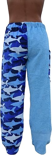 Miniatura 4 de Co. Pantalones de toalla para nadadores - Pantalones de toalla de rizo de algodón - Cobertura de playa - Ropa de resort - Ropa de baño