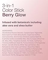 Vista 9 de Stick de maquillaje 3 en 1 , Berry Glow