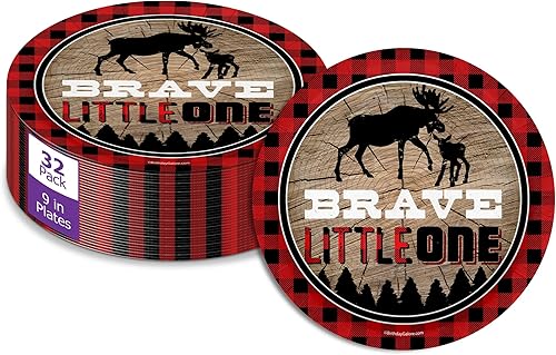 Miniatura 10 de Birthday Galore Suministros para fiestas temáticas de Woods en dos el árbol salvaje 64 piezas