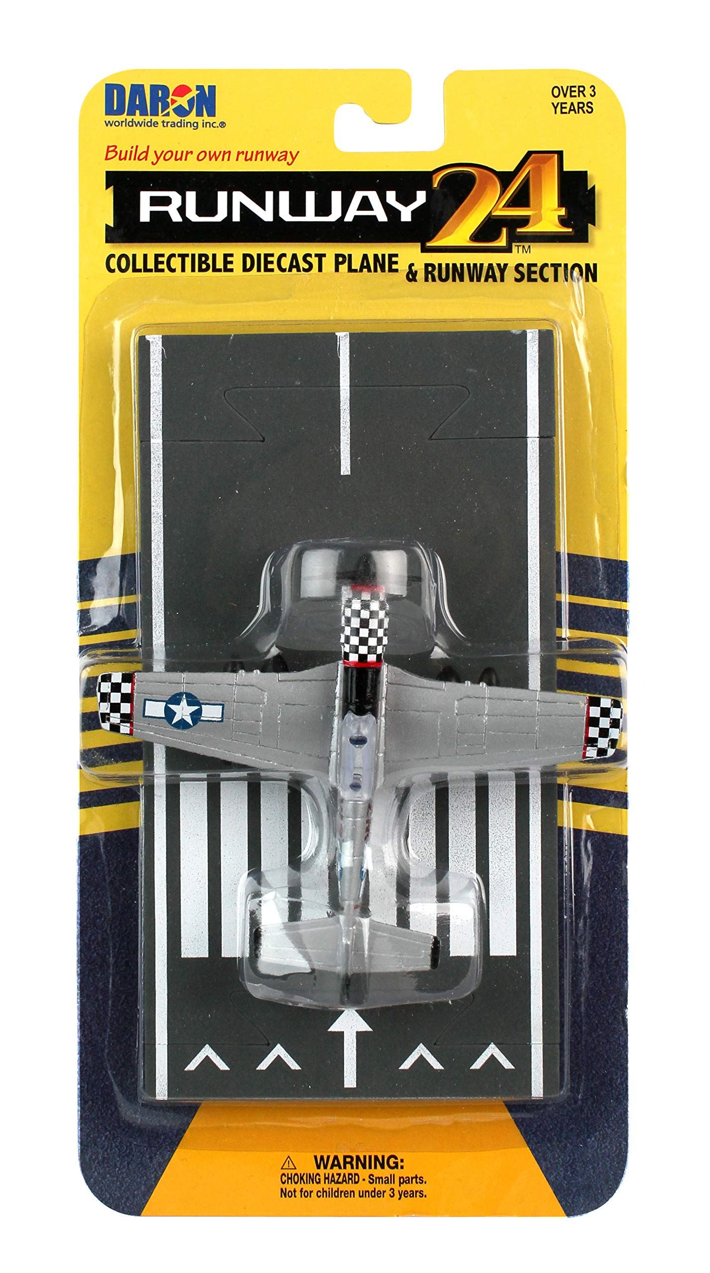 DaronRunway 24 RW195 RUNWAY24 P51D Silver