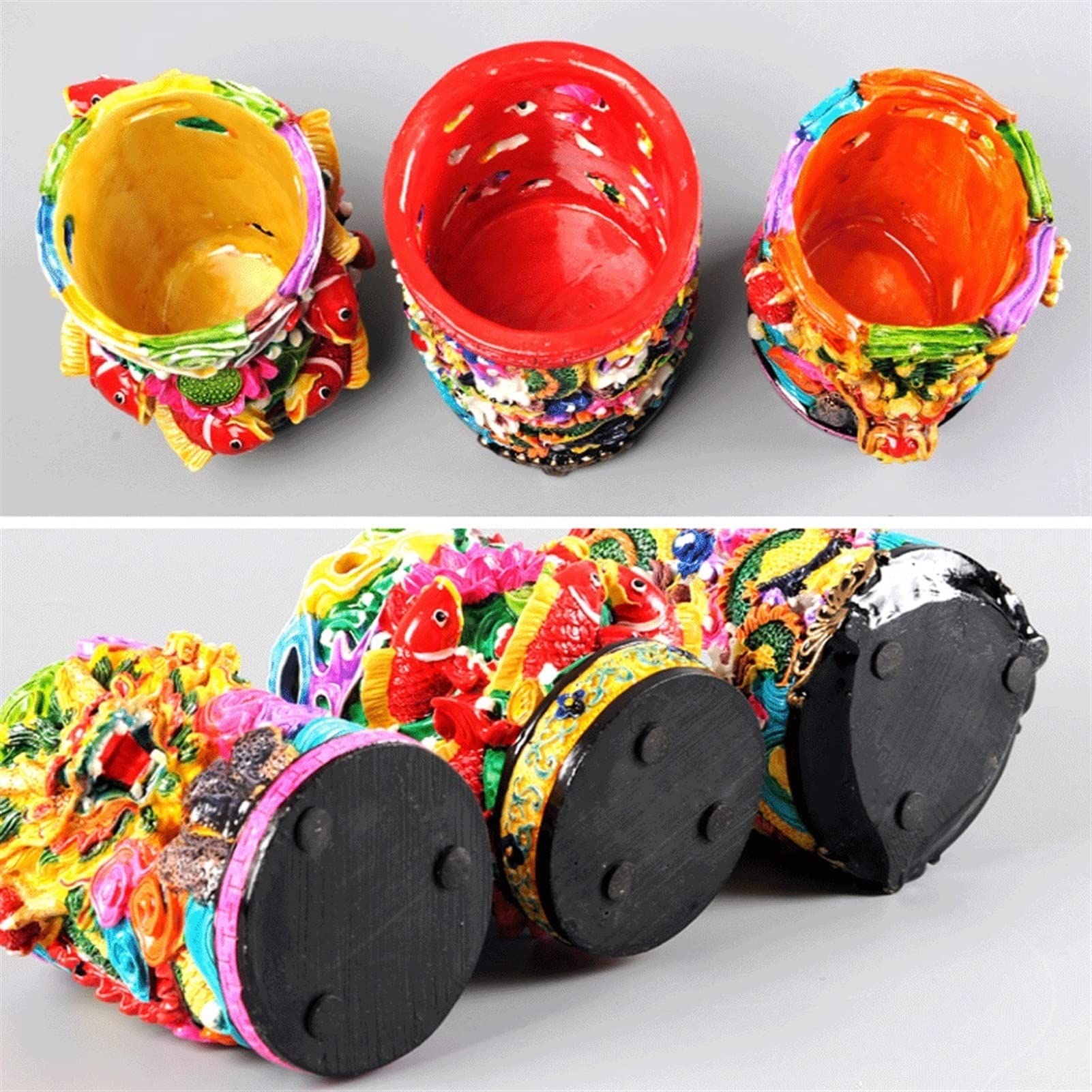 SXHRR Porte-Stylo, Porte-Crayons Porte-Pinceau de Maquillage Tasse à Crayons rétro pour Filles Enfants Femmes Support Organisateur de Bureau Cadeau de Stockage pour Le Bureau