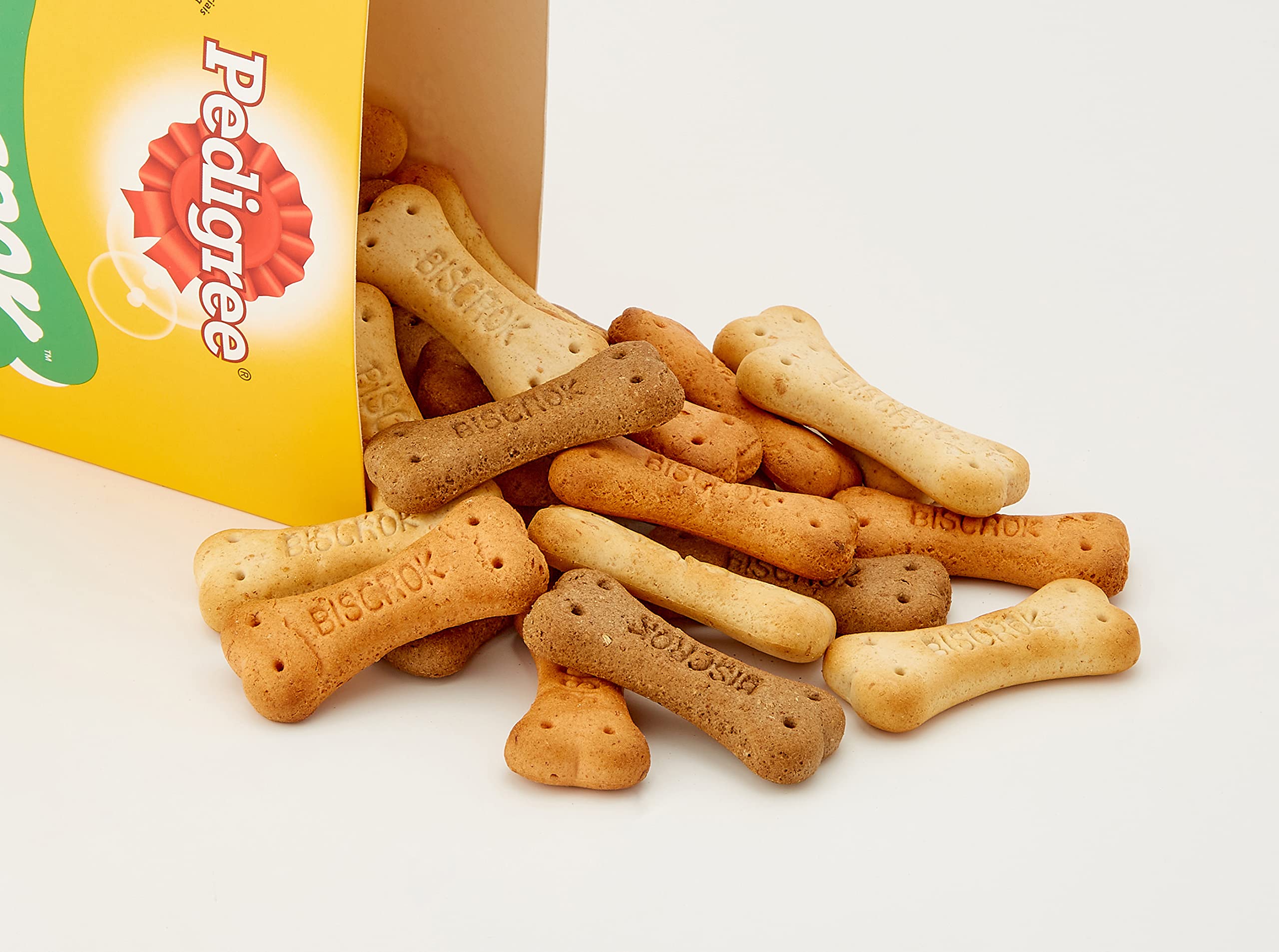 Pedigree Biscrok Multi Mix Snack, Biscotti per Cani, Croccanti, Senza Coloranti, 12 Confezioni da 500 g