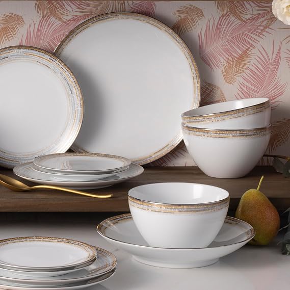 Noritake Raylan 30-Piece Dinnerware Set, Service for 6