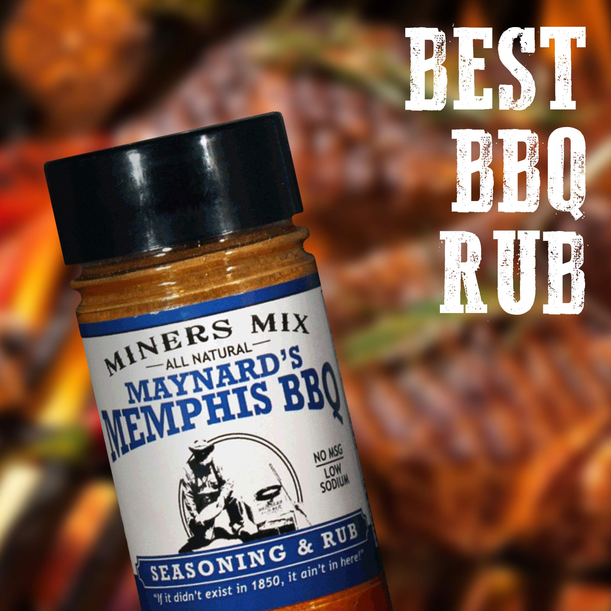 Buy Miners Mix Maynards Memphis Championship BBQ DRY Rub. Big Bold
