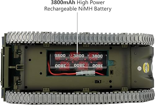 Miniatura 3 de Modificado TK7.0 Edition 1/16 2.4ghz Control remoto US M4A3 Sherman Tank Modelo (torreta giratoria de 360 grados) (caja de engranajes de acero)