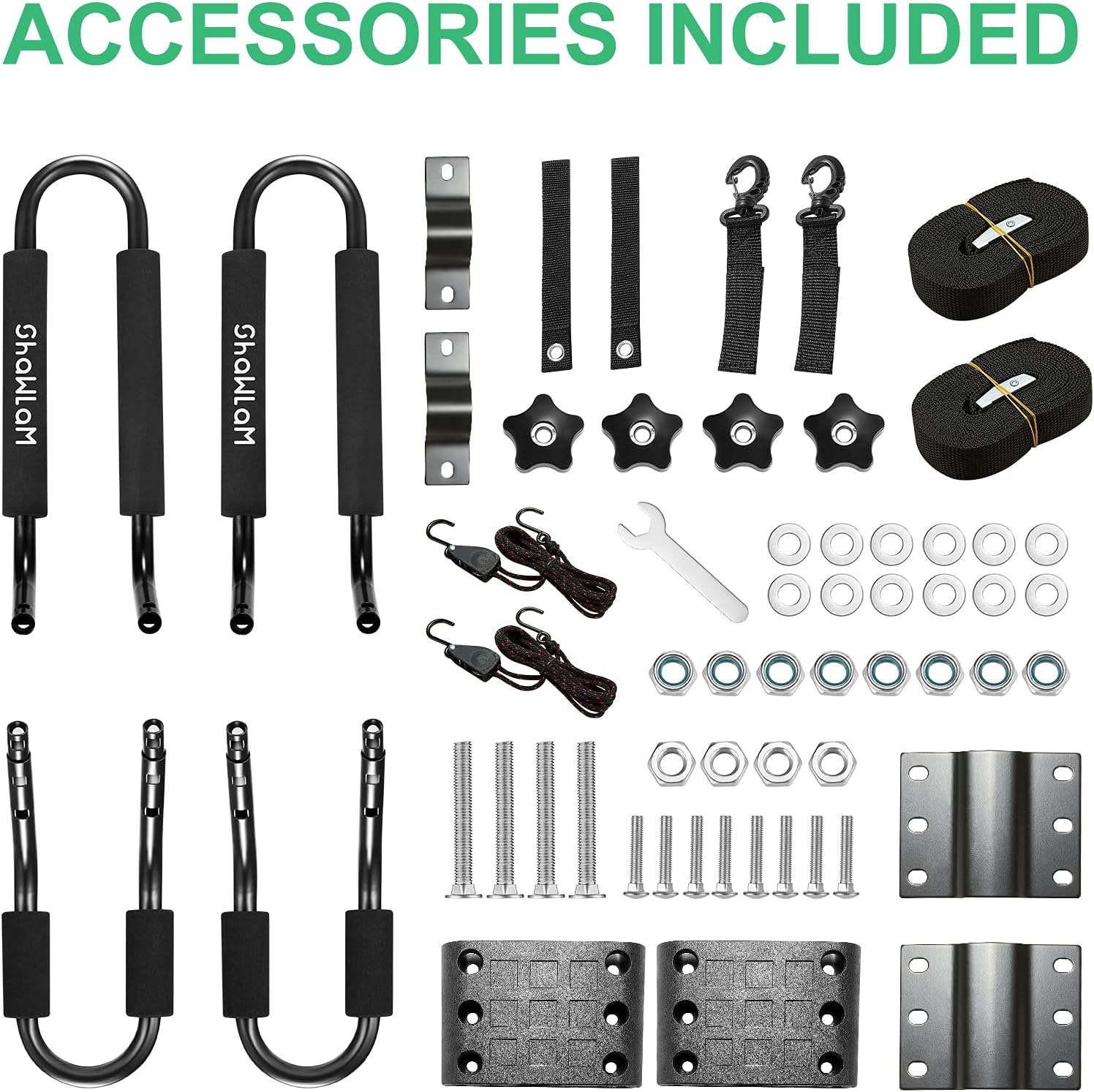 J-Bar Kayak Roof Rack ,Universal Kayak Racks for Roof Rack for Surfboard Ski Board for Kayak & Canoe Racks Roof Top Mount On Car SUV Truck Crossbar (1 Pairs) : Sports & Outdoors