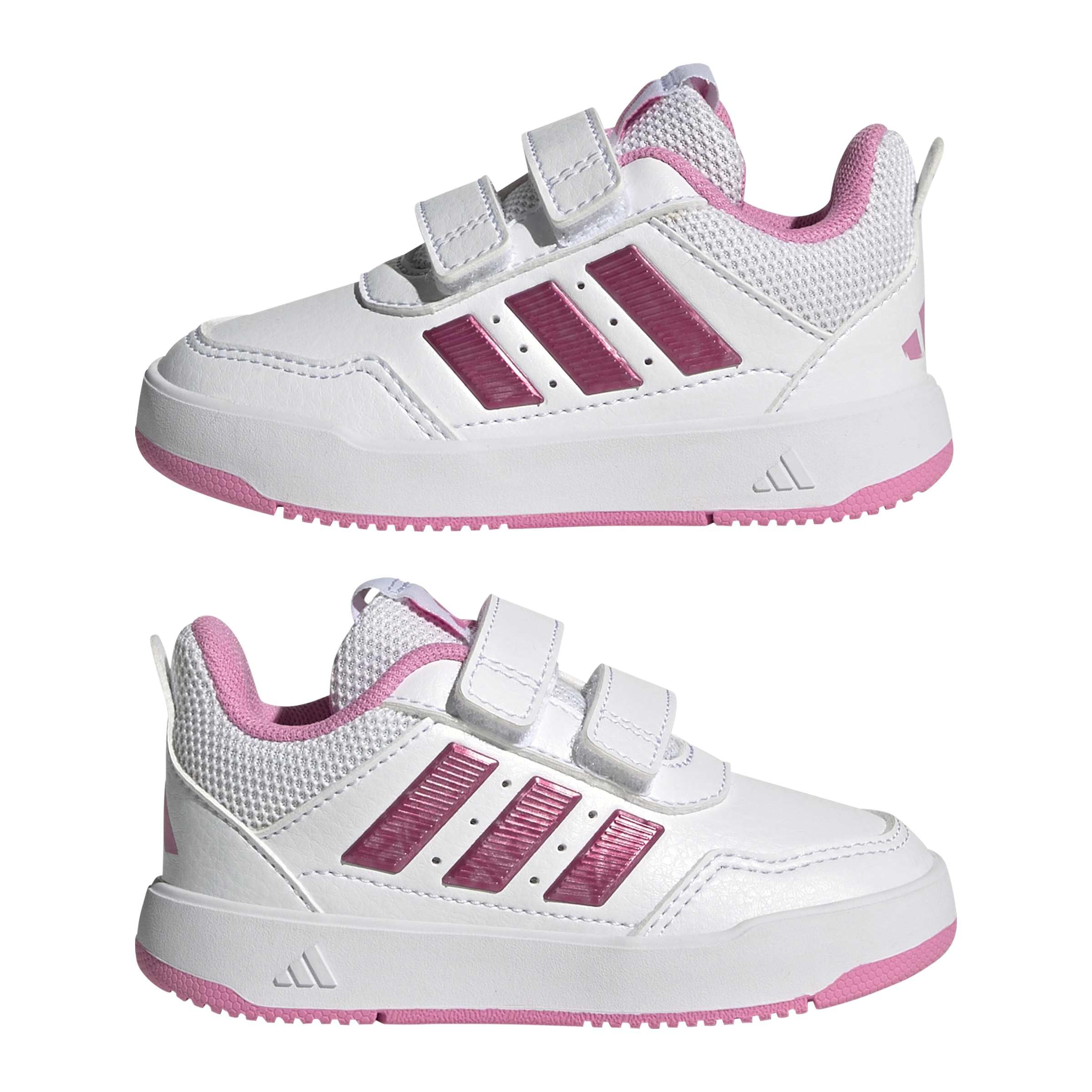 Adidas Mixte bébé TENSAUR Sport 3.0 Shoes Infants, FTWR White/Bliss Pink/Grey Two, 24 EU