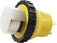 Vista 11 de AC WORKS Adaptador desmontable marino RV de 50 amperios (5-15P Hogar 15A Plug-Compact)