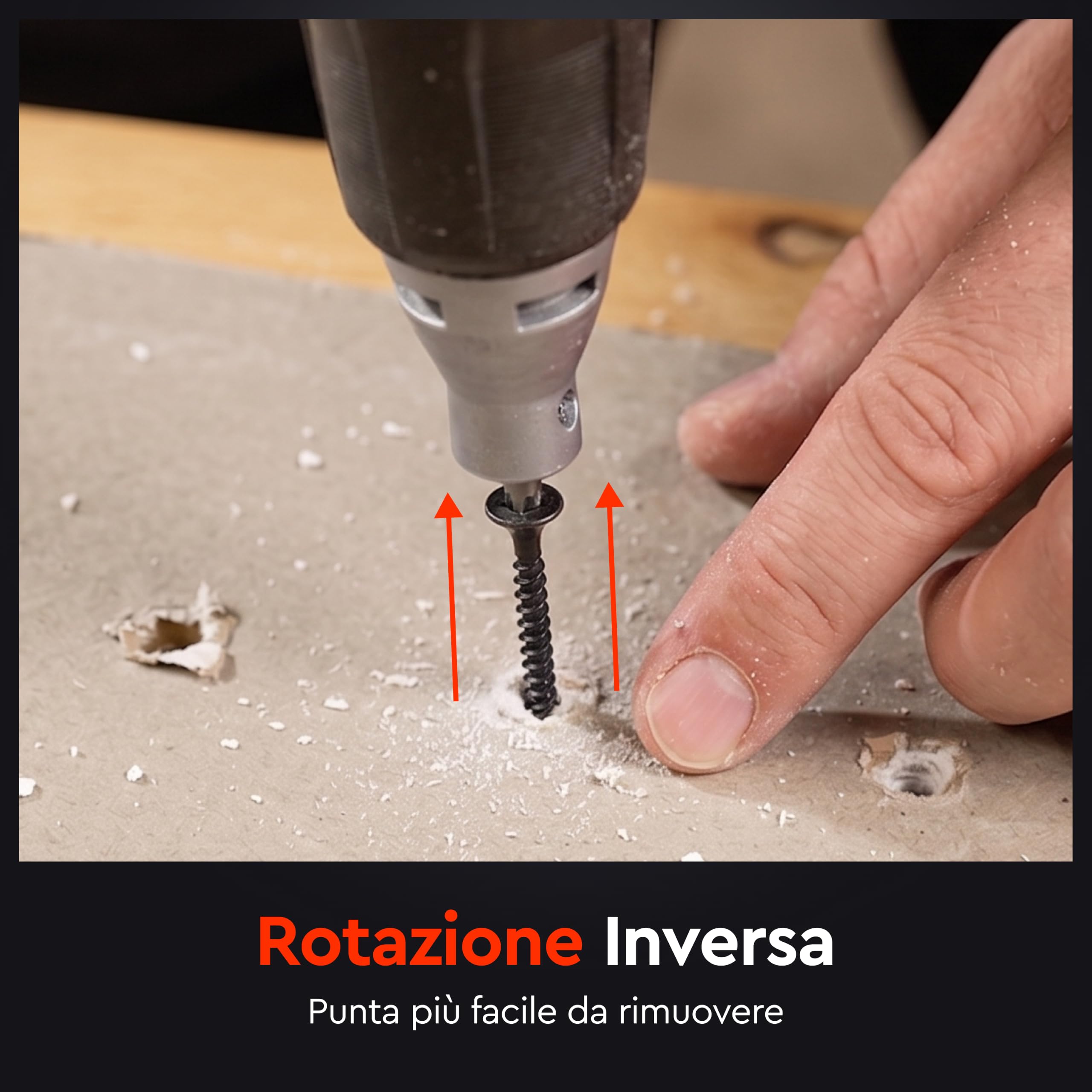 Avvitatore Angolare 20V Brushless A-Frame Senza Batteria | HEX 1/4" · 60Nm · BP-220~300m² / BP-240~500m² Cartongesso | DSD-201BCA