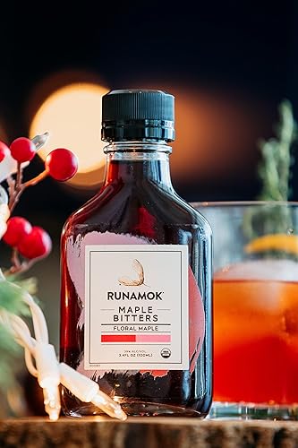 Miniatura 3 de Runamok Bíter de cóctel floral orgánico  Botella de 3.38 onzas líquidas (3.4 fl oz)