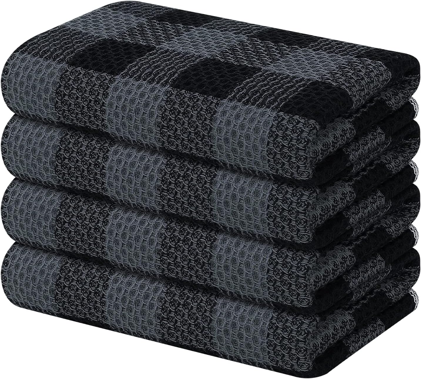 homing Kitchen Towels, 100 Cotton Waffle Weave Dish Towels